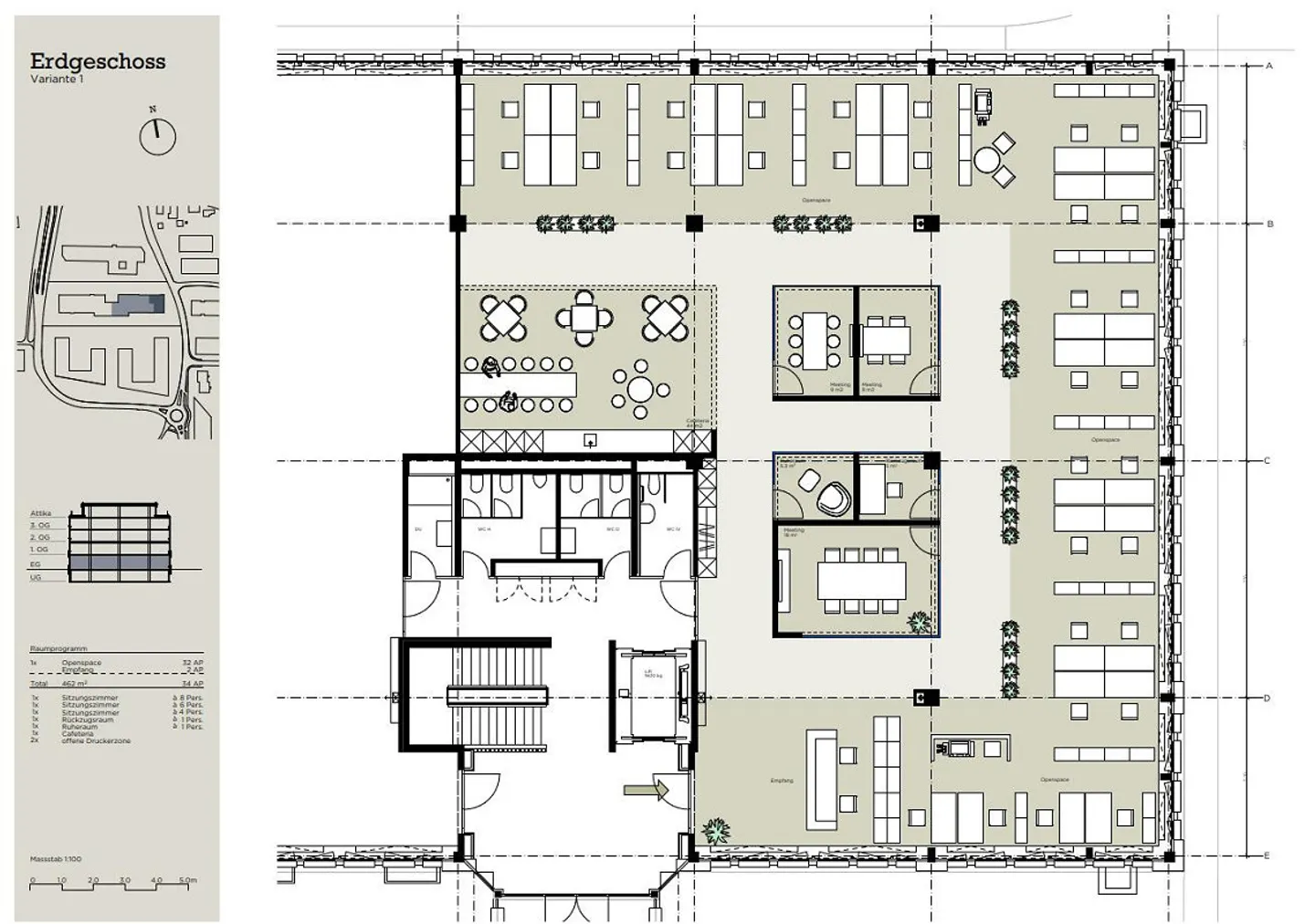 Bureaux finis dans un emplacement attrayant - Planifiez de manière flexible, confort... - Photo 7 sur 8