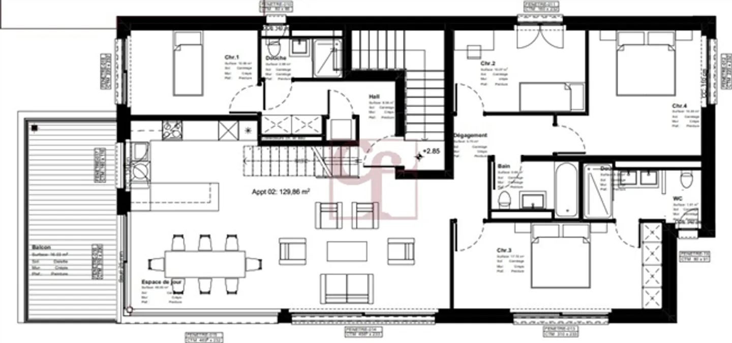 «Außergewöhnliche Villen mit 4,5 und 5,5 Zimmern zu vermieten» - Foto 11 von 13