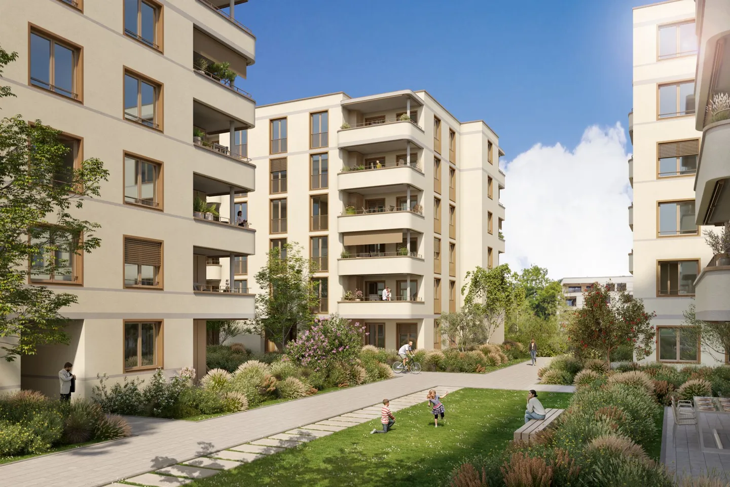 Prairie 2 - Commercial spaces from 55 m2 to 171 m2 on the ground floor - Photo 1 of 10