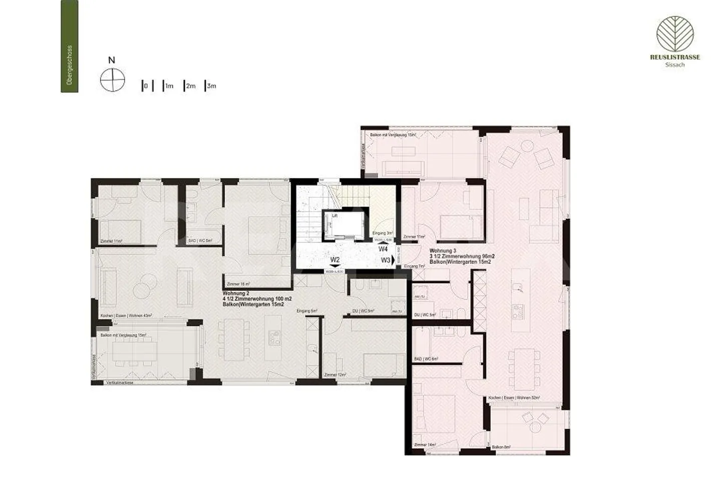 Modernes Mehrfamilienhaus in Sissach - Foto 2 von 7