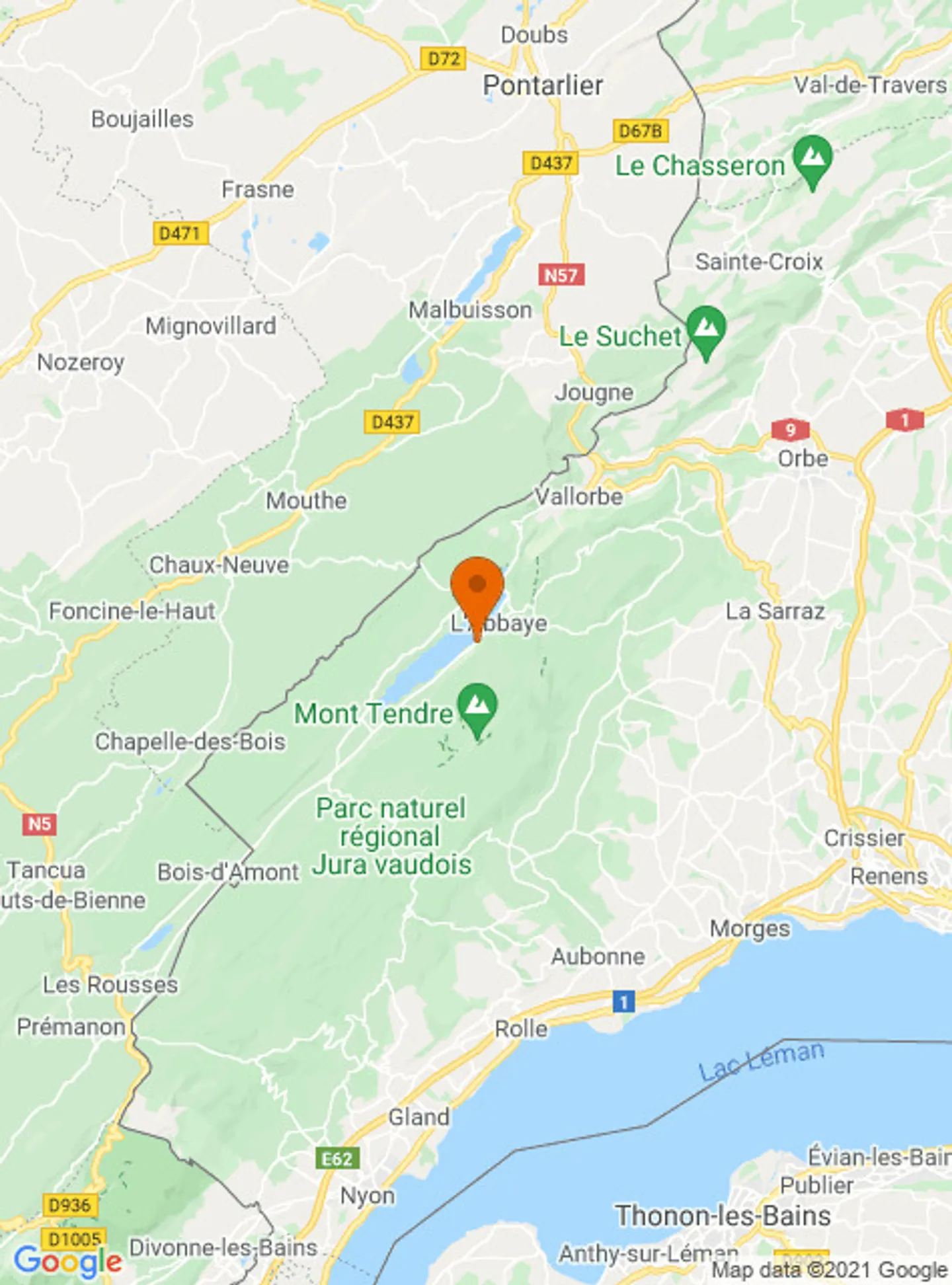 Wunderschönes Herrenhaus mit Blick auf den Joux-See - Foto 19 von 19