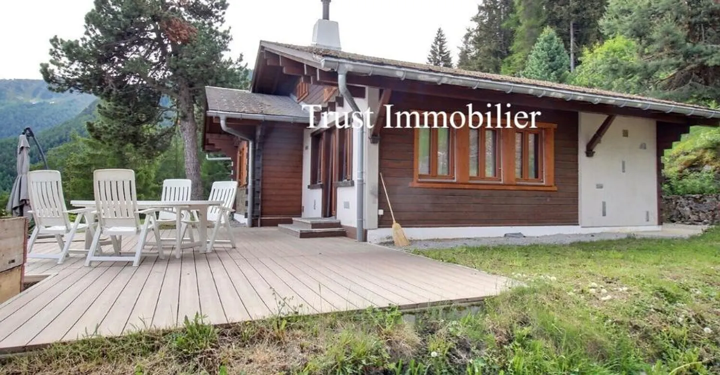 Chalet de 5.5 pièces un véritable refuge alpin au cœur de La Tzoumaz - Foto 8 di 12