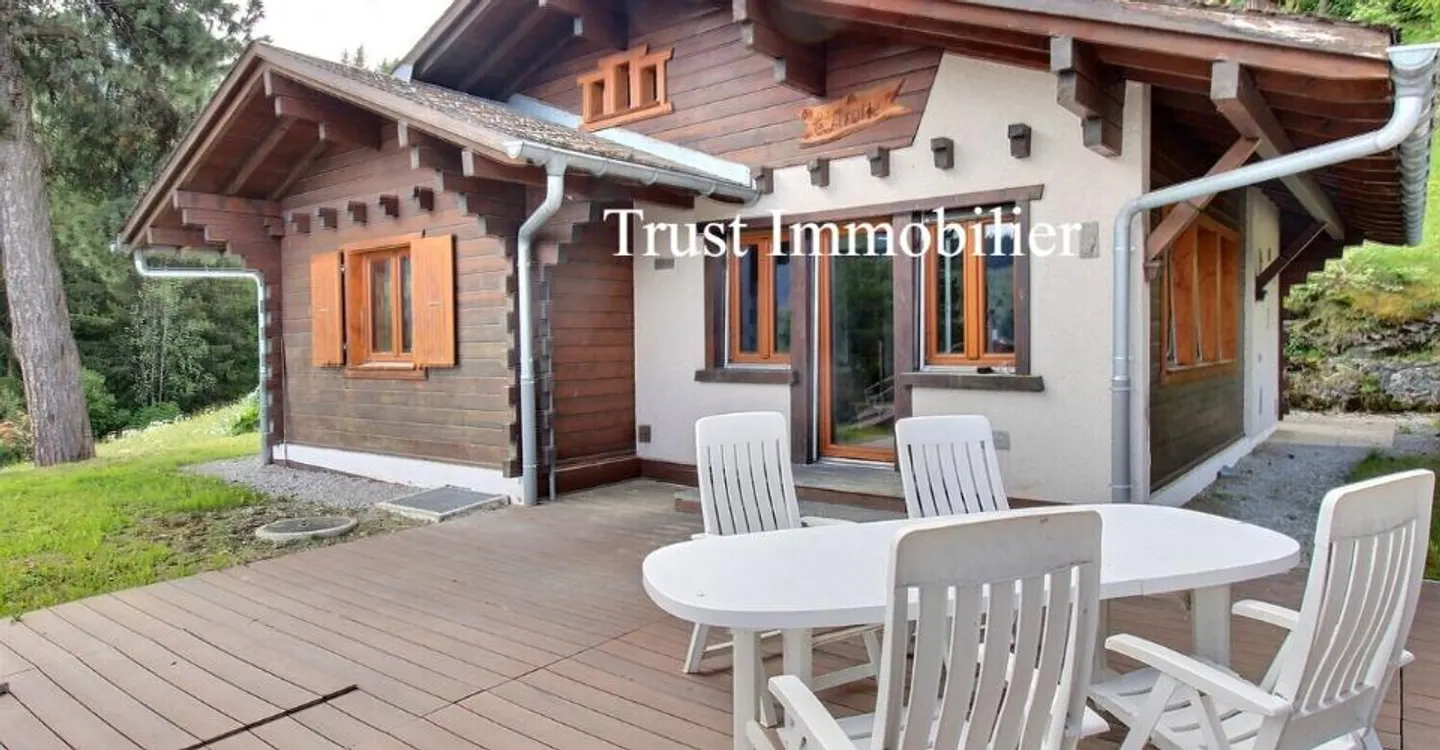 Chalet de 5.5 pièces un véritable refuge alpin au cœur de La Tzoumaz - Foto 9 di 12