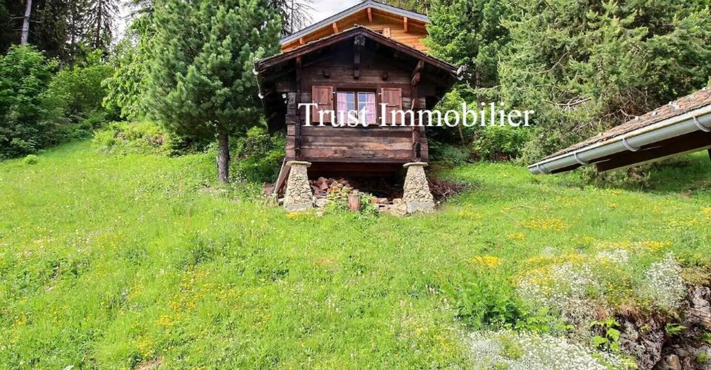 Chalet de 5.5 pièces un véritable refuge alpin au cœur de La Tzoumaz - Foto 11 di 12