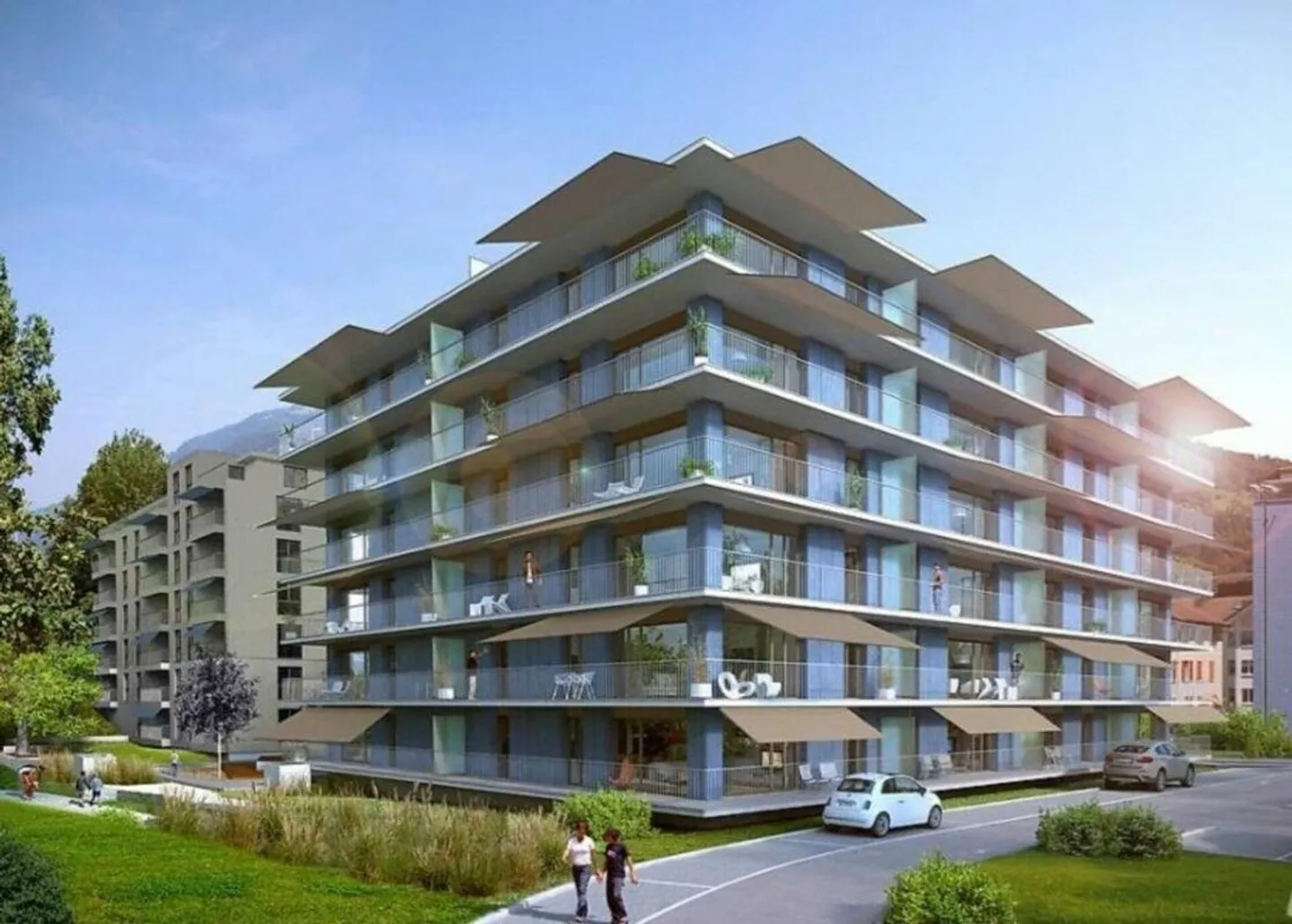 Stylische Neubauwohnung in zentraler Lage - Foto 1 von 7