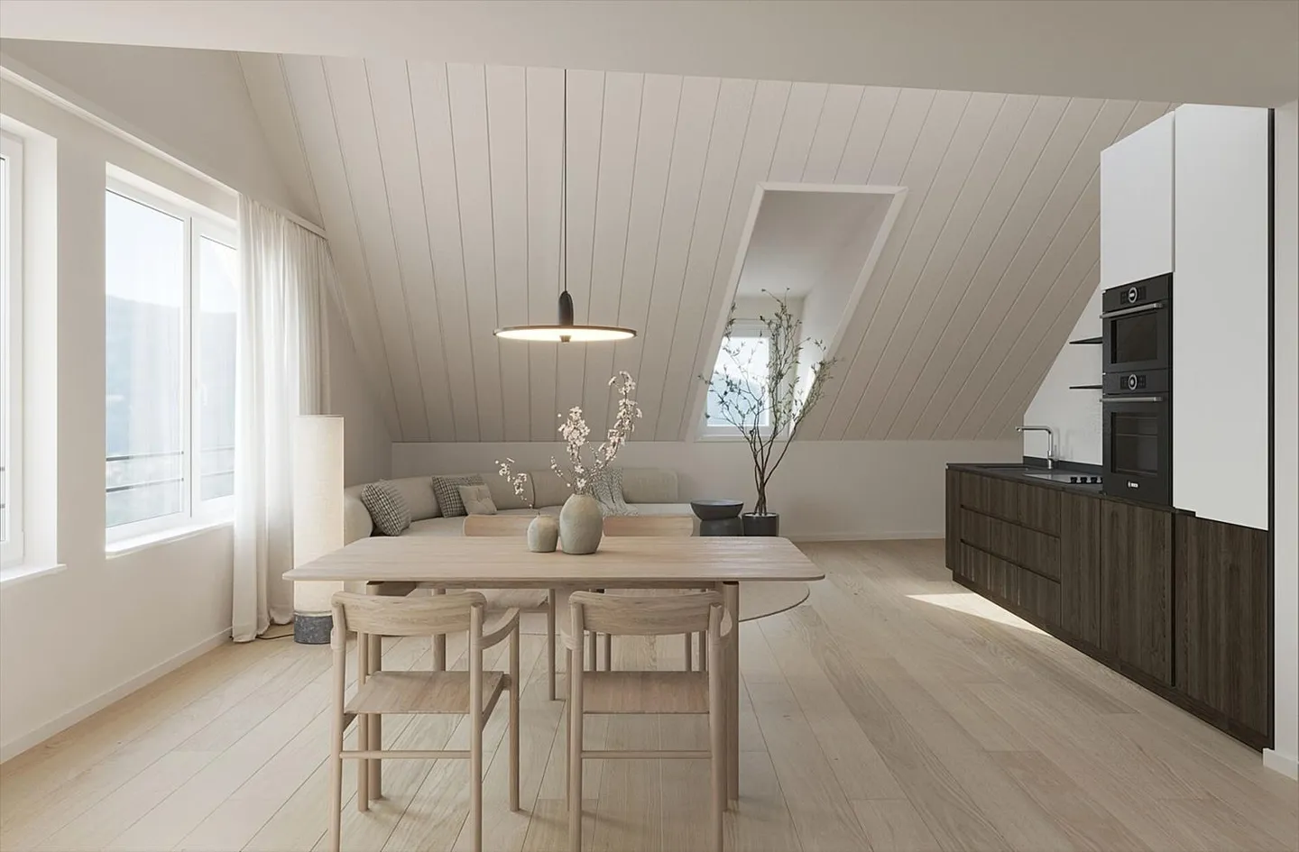 Beautiful 3.5-room apartment in the heart of Moiry - Photo 9 of 10