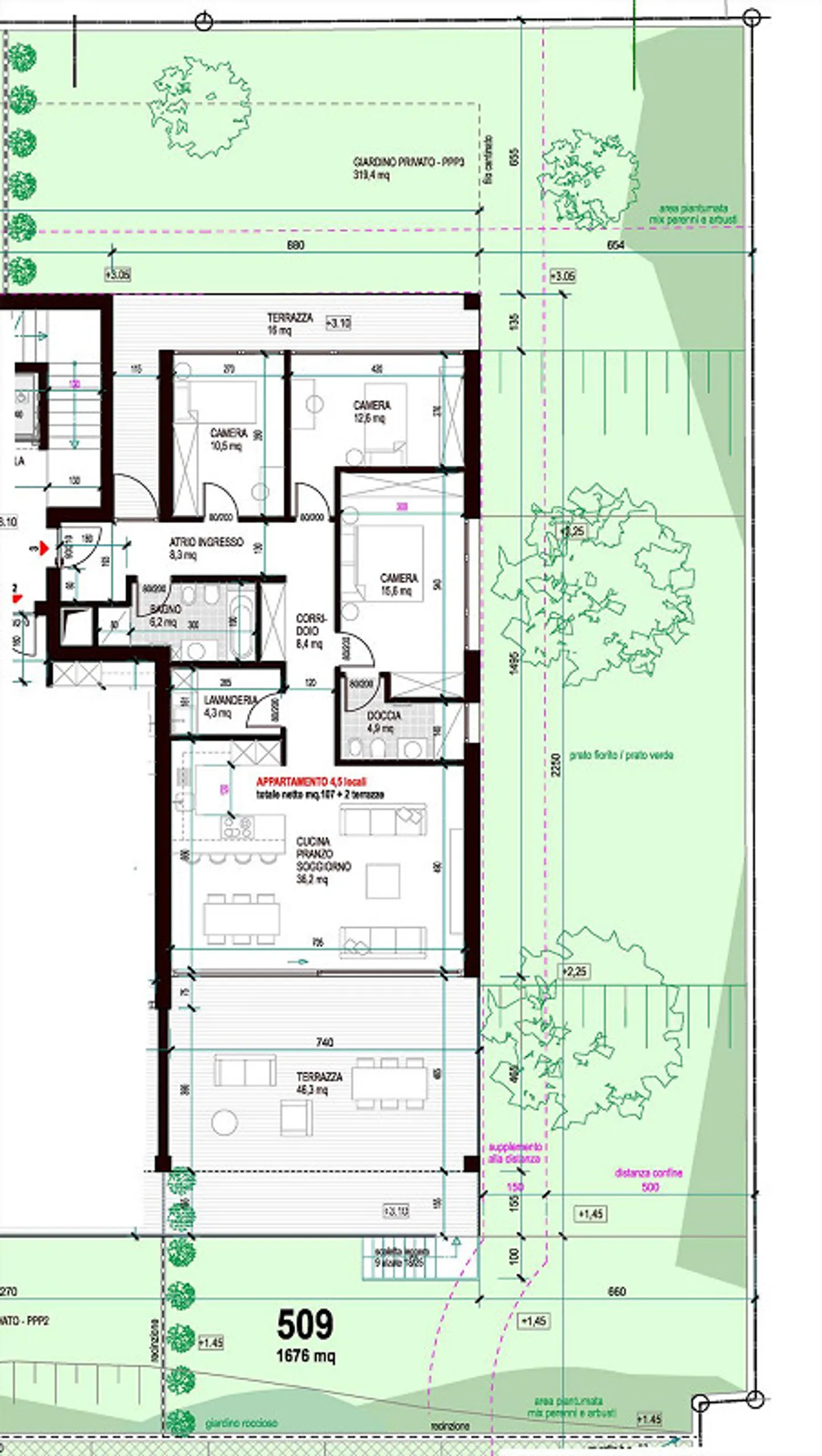 New apartment with large garden in a convenient and quiet area - Photo 9 of 13