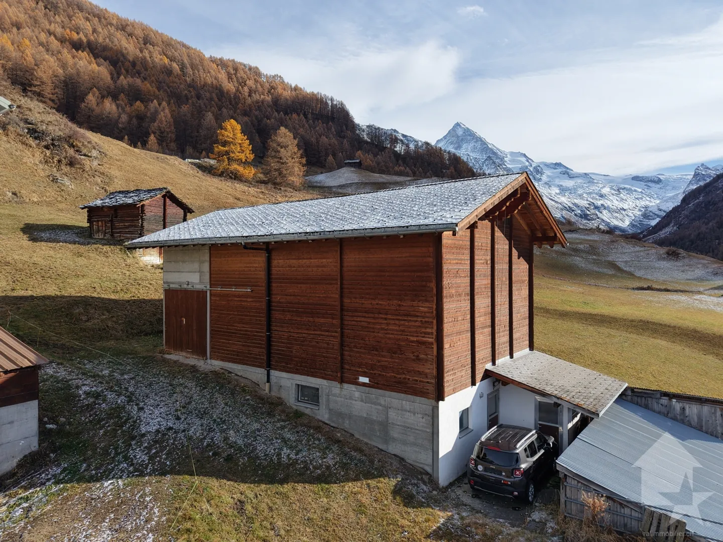 Ferme à La Forclaz dans le Val d'Hérens - Photo 2 sur 5