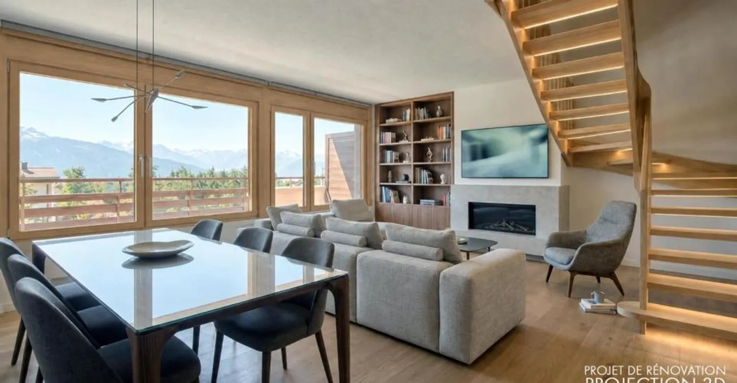 Attico Duplex a Crans-Montana - Foto 4 di 13