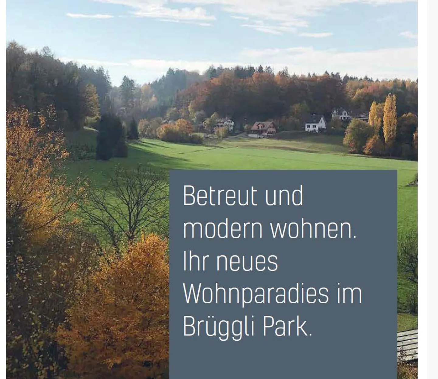 Betreut und modern wohnen - Ihr neues Wohnparadies im Brüggli Park - Foto 1 von 6