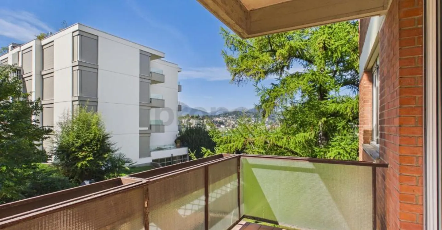 2,5-Zimmer-Wohnung mit Seeblick, Gemeinschaftspool und 360°-Dachterrasse in Paradiso! - Foto 7 von 9