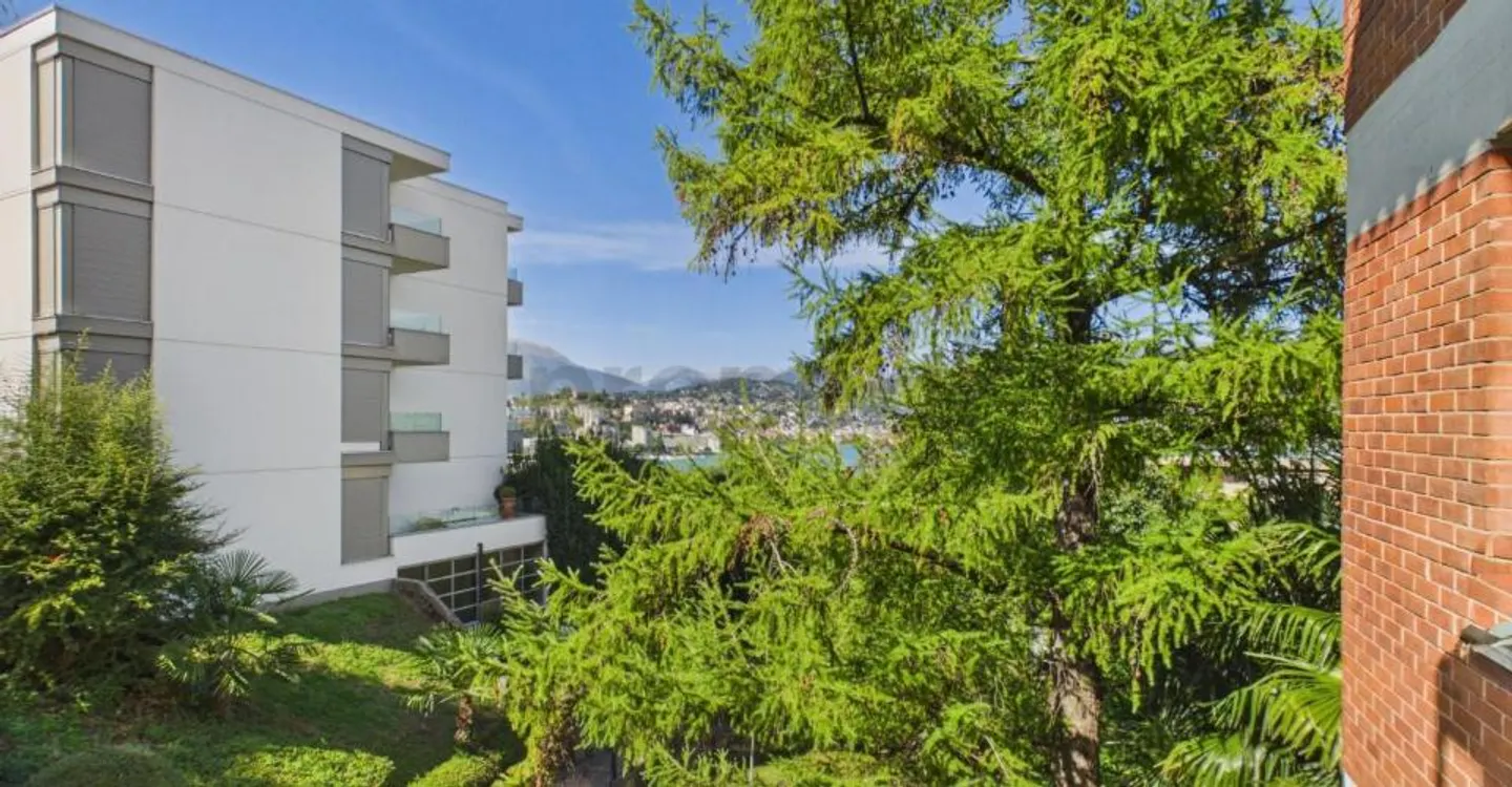 2,5-Zimmer-Wohnung mit Seeblick, Gemeinschaftspool und 360°-Dachterrasse in Paradiso! - Foto 8 von 9
