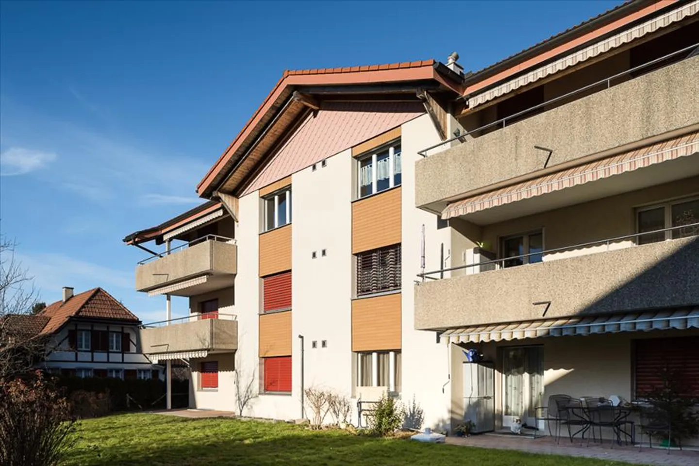 Familienwohnung mit Abendsonne - Foto 1 von 9
