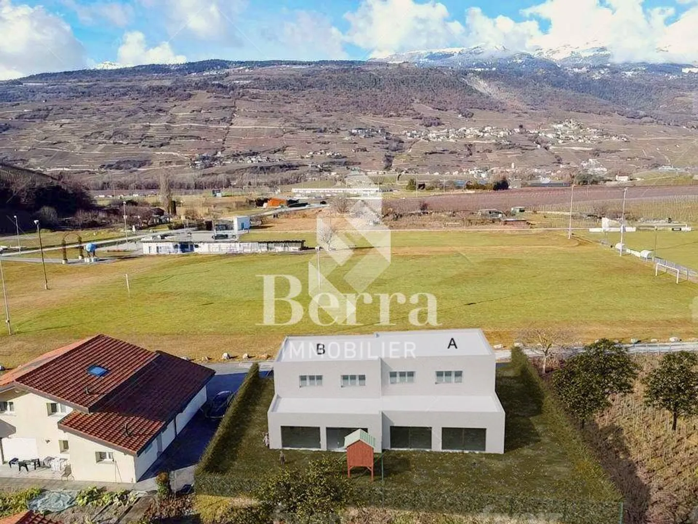 Due case a schiera con 4,5 stanze e area ufficio - Orientamento sud - Foto 11 di 13