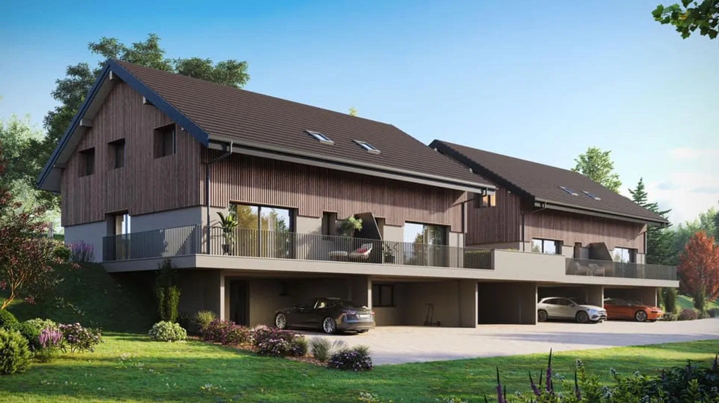 "Aurora" - Magnificent semi-detached villas with 6 rooms and garden - Photo 1 of 5