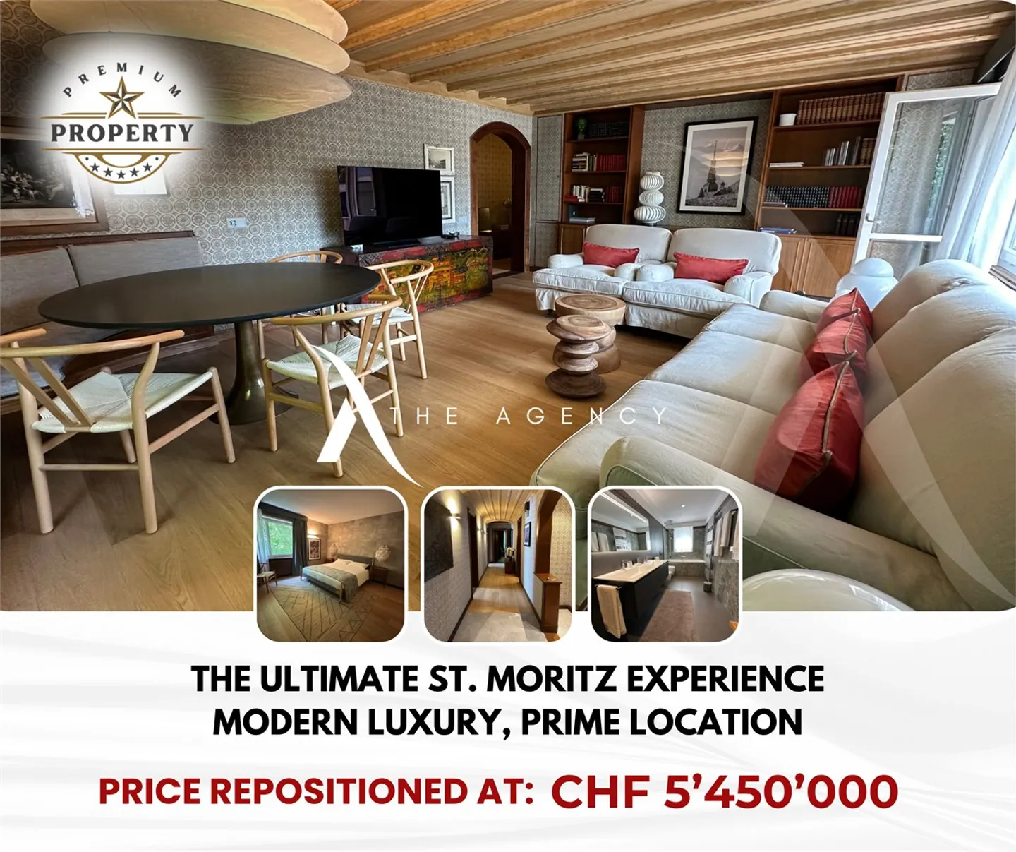Luxury Apartment in St. Moritz - Photo 1 of 4