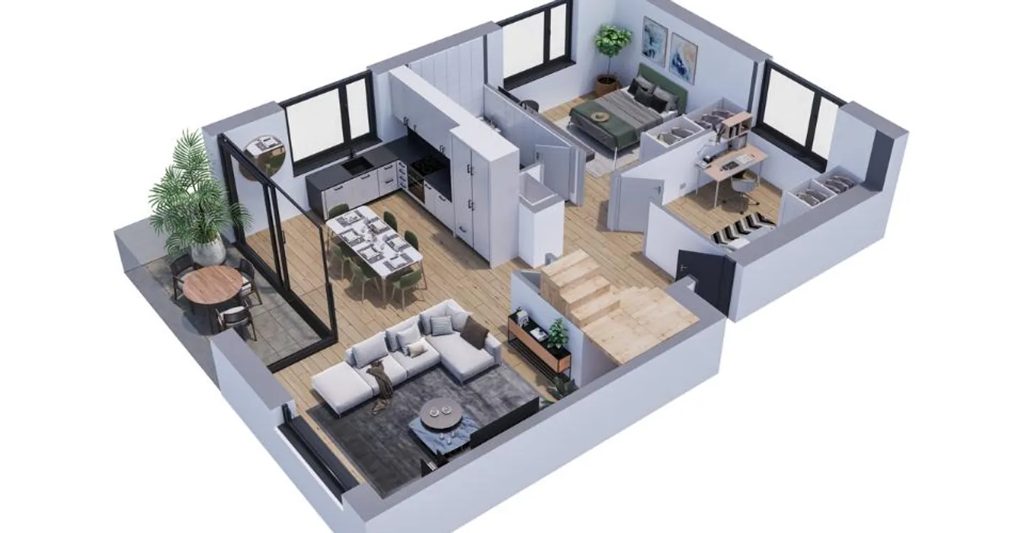 Duplex avec Loggia et Vue - Photo 6 sur 8
