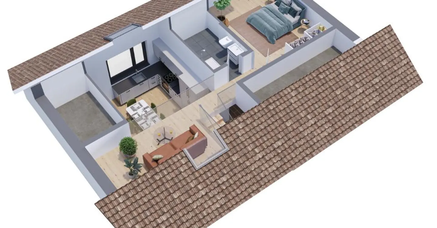 Duplex avec Loggia et Vue - Photo 7 sur 8