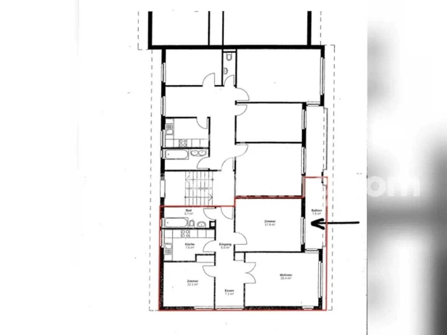 Appartement à louer - Photo 3 sur 11