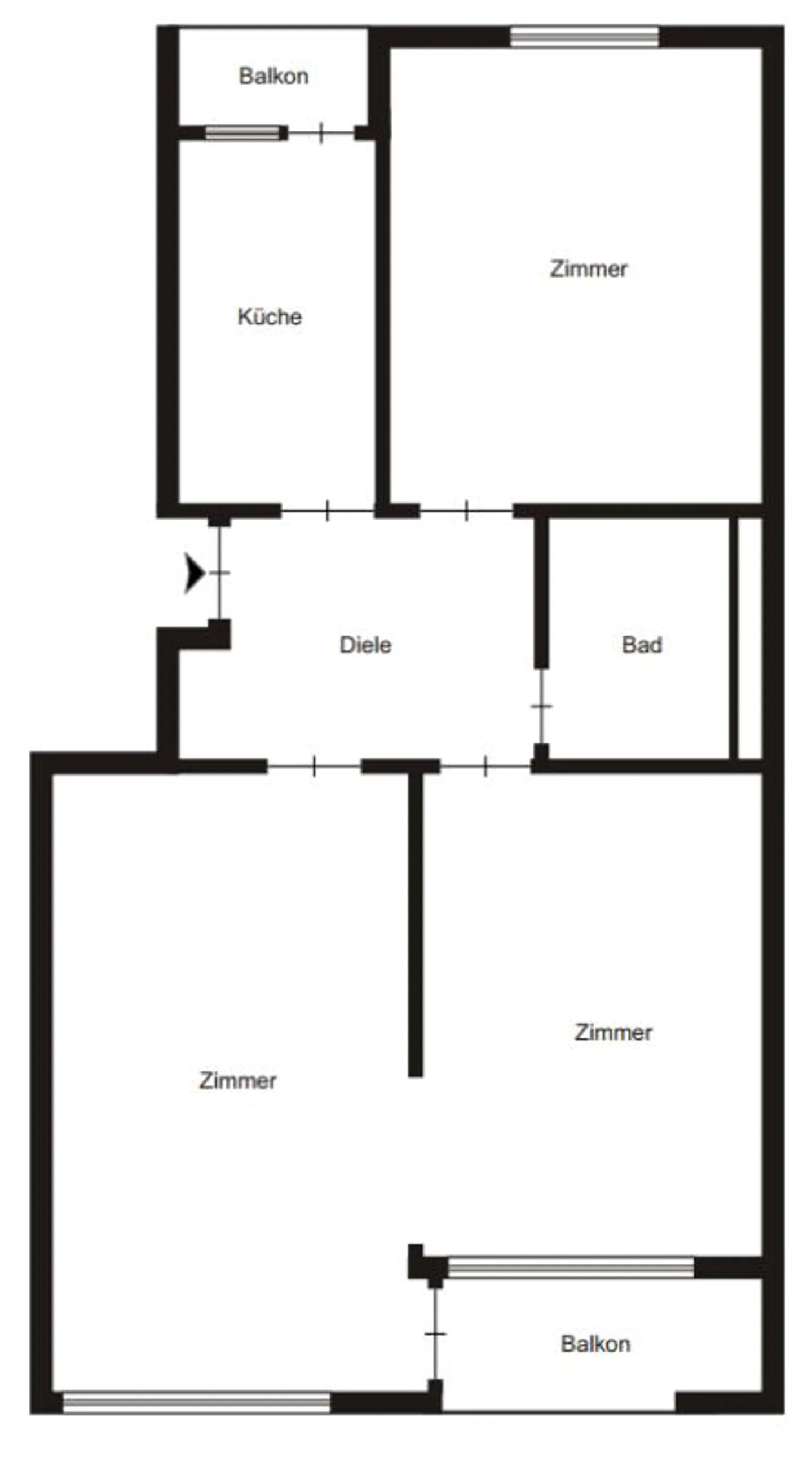 Charmante 3-Zimmer-Wohnung - Foto 8 von 8