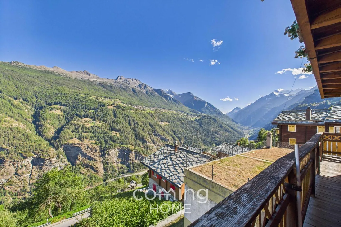 Holiday apartment in Walliser Chalet in Embd - 3.5 rooms with balcony, mountain view and second residence - Photo 12 of 12