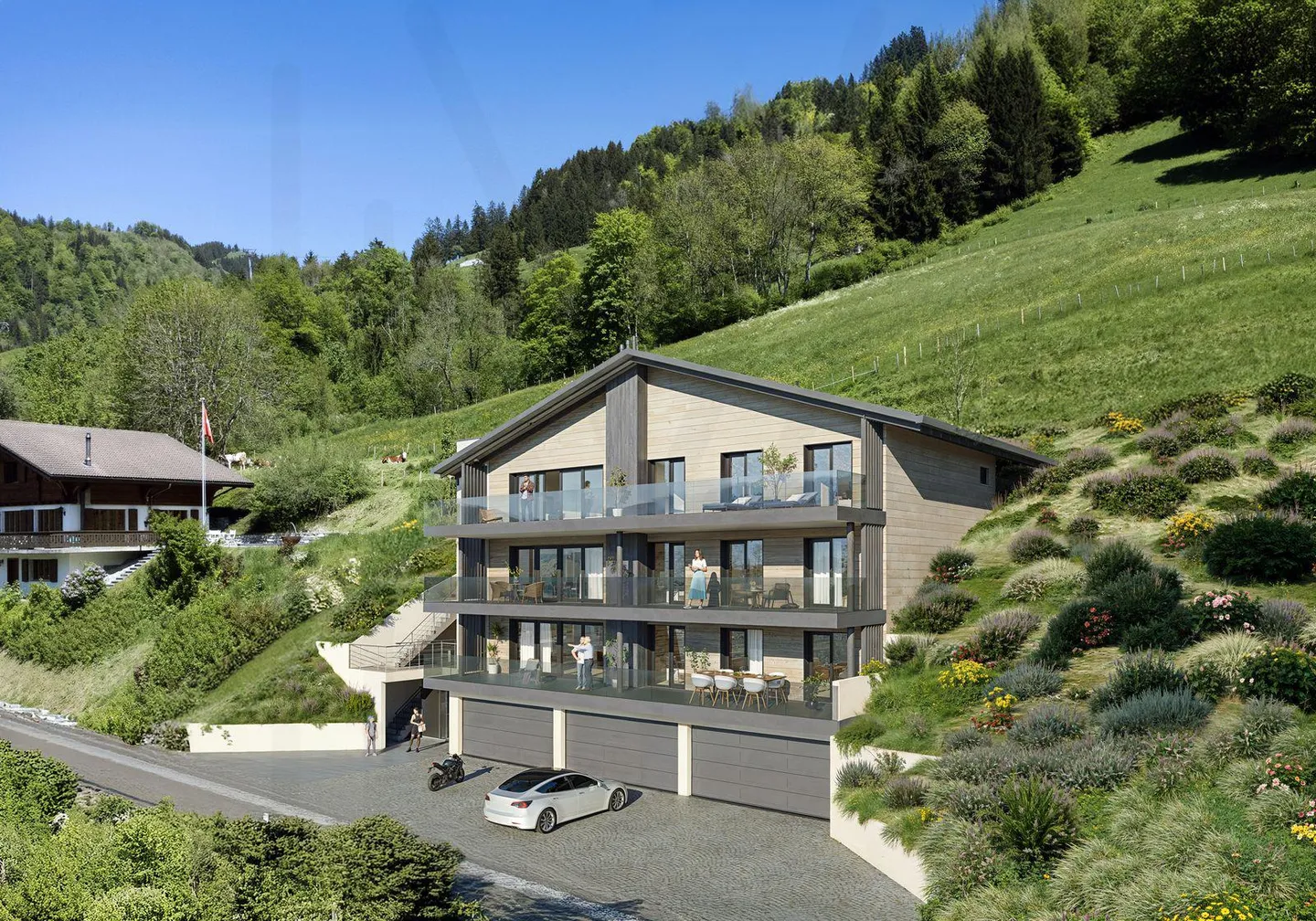 APPARTEMENTS DE HAUT STANDING AVEC ÉQUIPEMENTS EXCEPTIONNELS !!! - Photo 4 sur 7