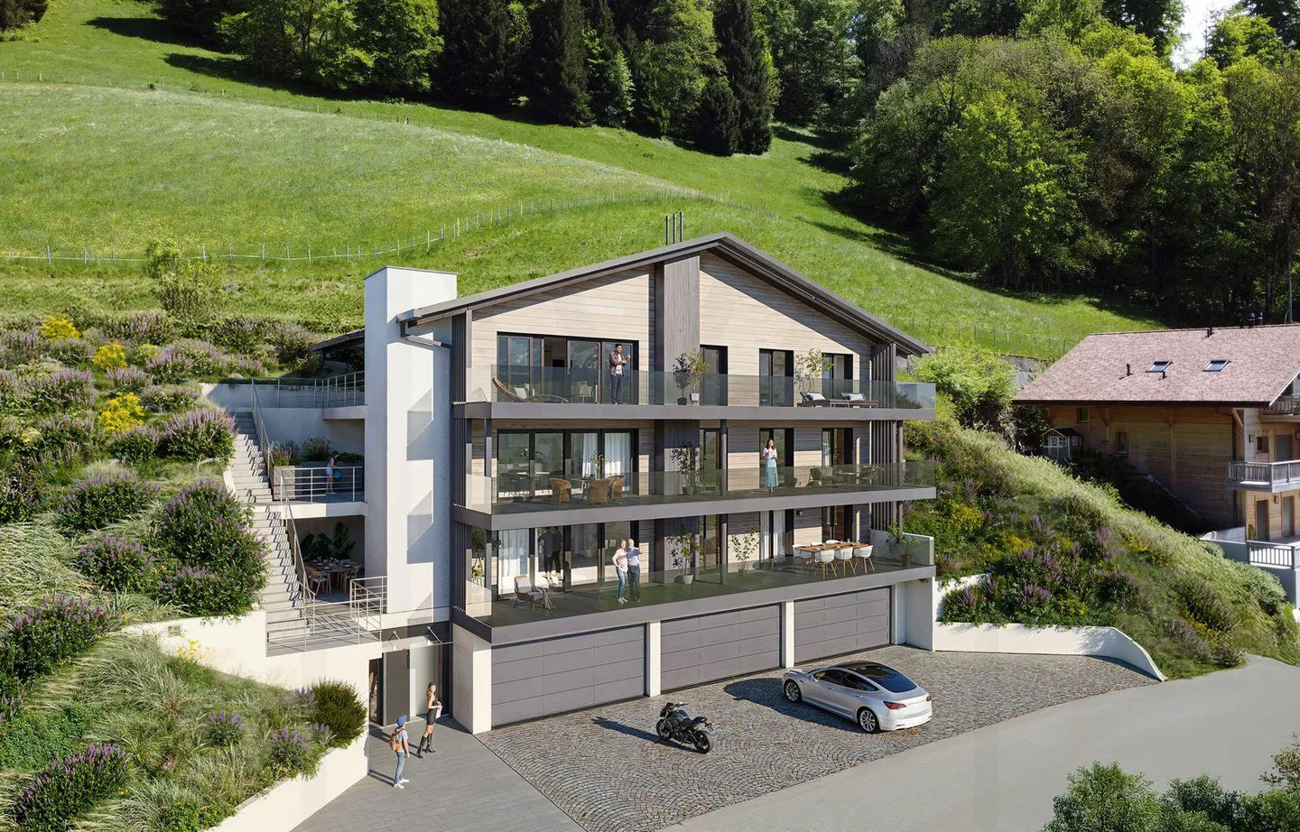 APPARTEMENTS DE HAUT STANDING AVEC ÉQUIPEMENTS EXCEPTIONNELS !!! - Photo 6 sur 7