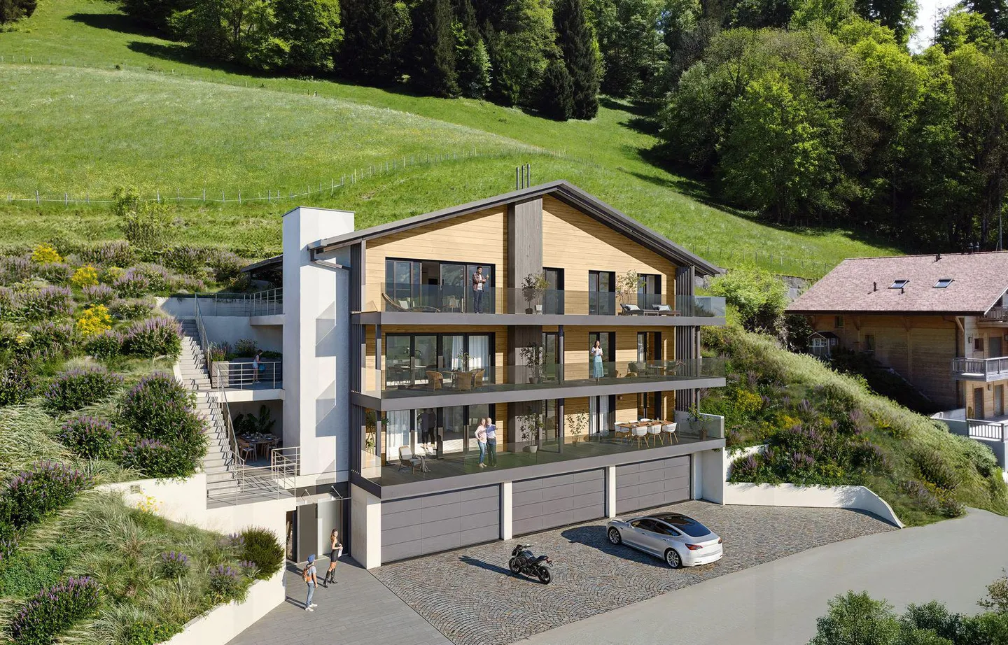 APPARTEMENTS DE HAUT STANDING AVEC ÉQUIPEMENTS EXCEPTIONNELS !!! - Photo 3 sur 7