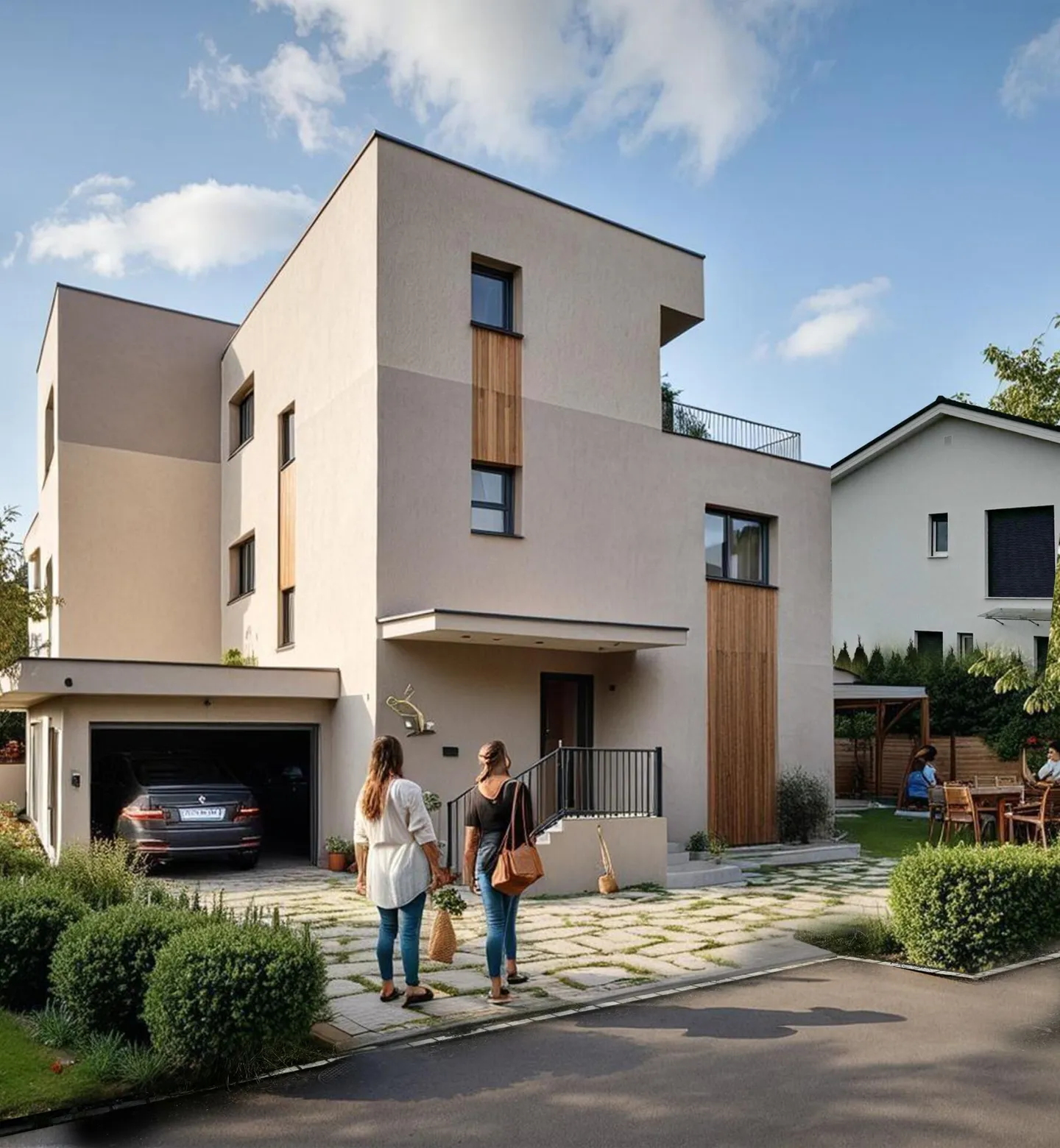 Maison semi-détachée de 5,5 pièces dans un emplacement calme - Photo 5 sur 10