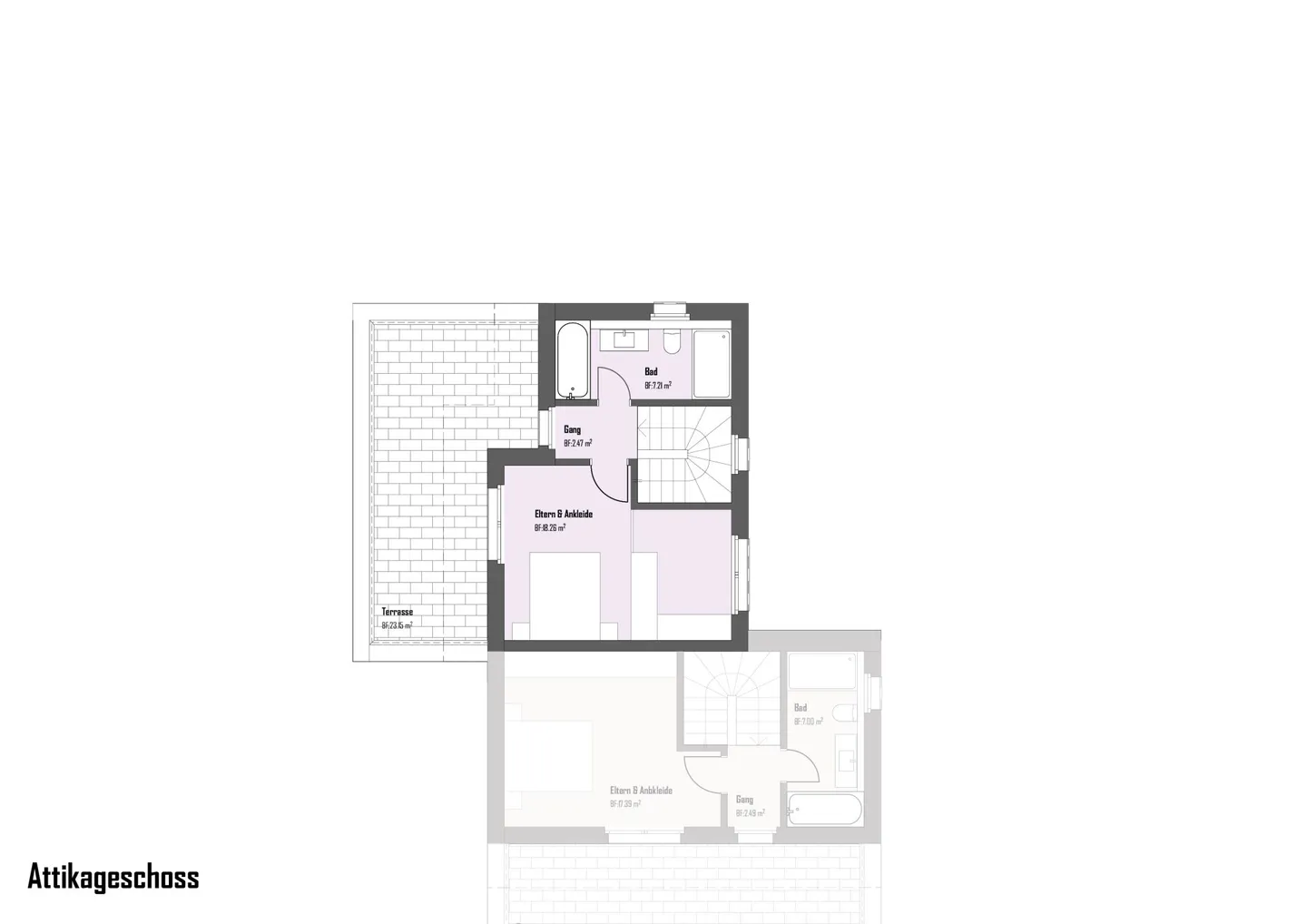 Maison semi-détachée de 5,5 pièces dans un emplacement calme - Photo 10 sur 10