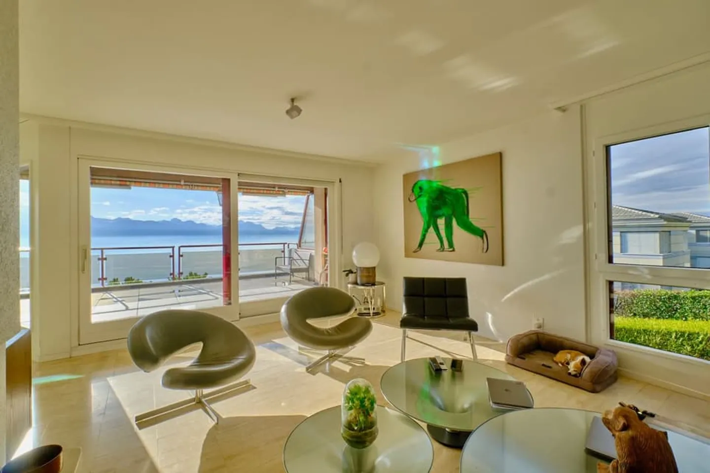 Duplex con vista mozzafiato sul lago in una zona tranquilla - Foto 7 di 13