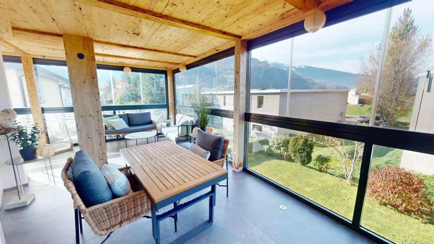 Maison avec vue - 4½ pièces pleines de charme - Photo 14 sur 17