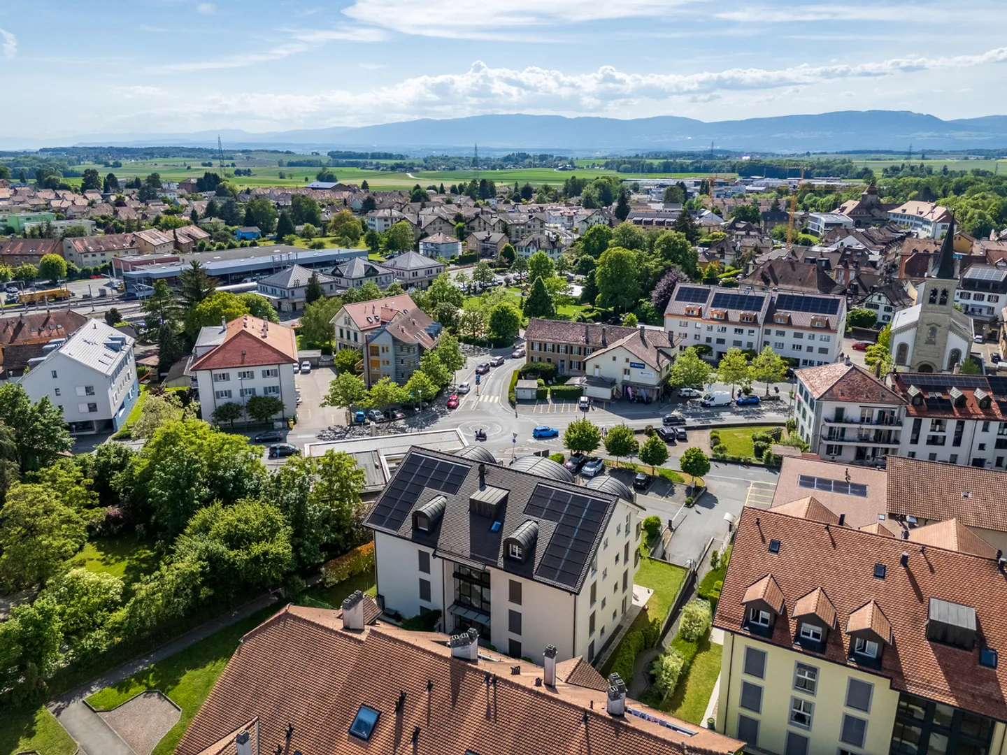 3,5-Zimmer-Penthouse-Wohnung mit freiem Blick im Stadtzentrum - Foto 14 von 26