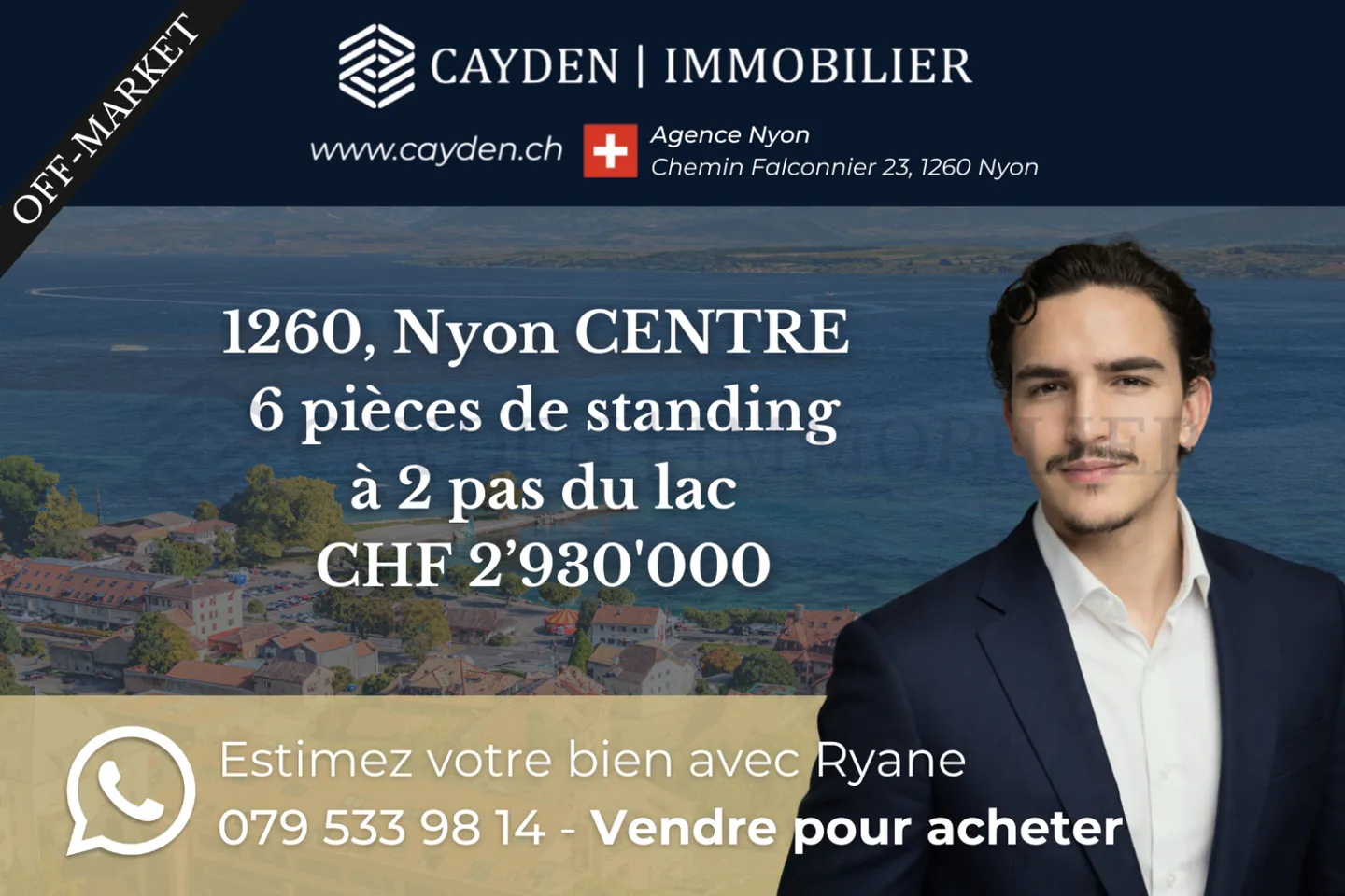 Appartement de luxe à Nyon - Photo 1 sur 1