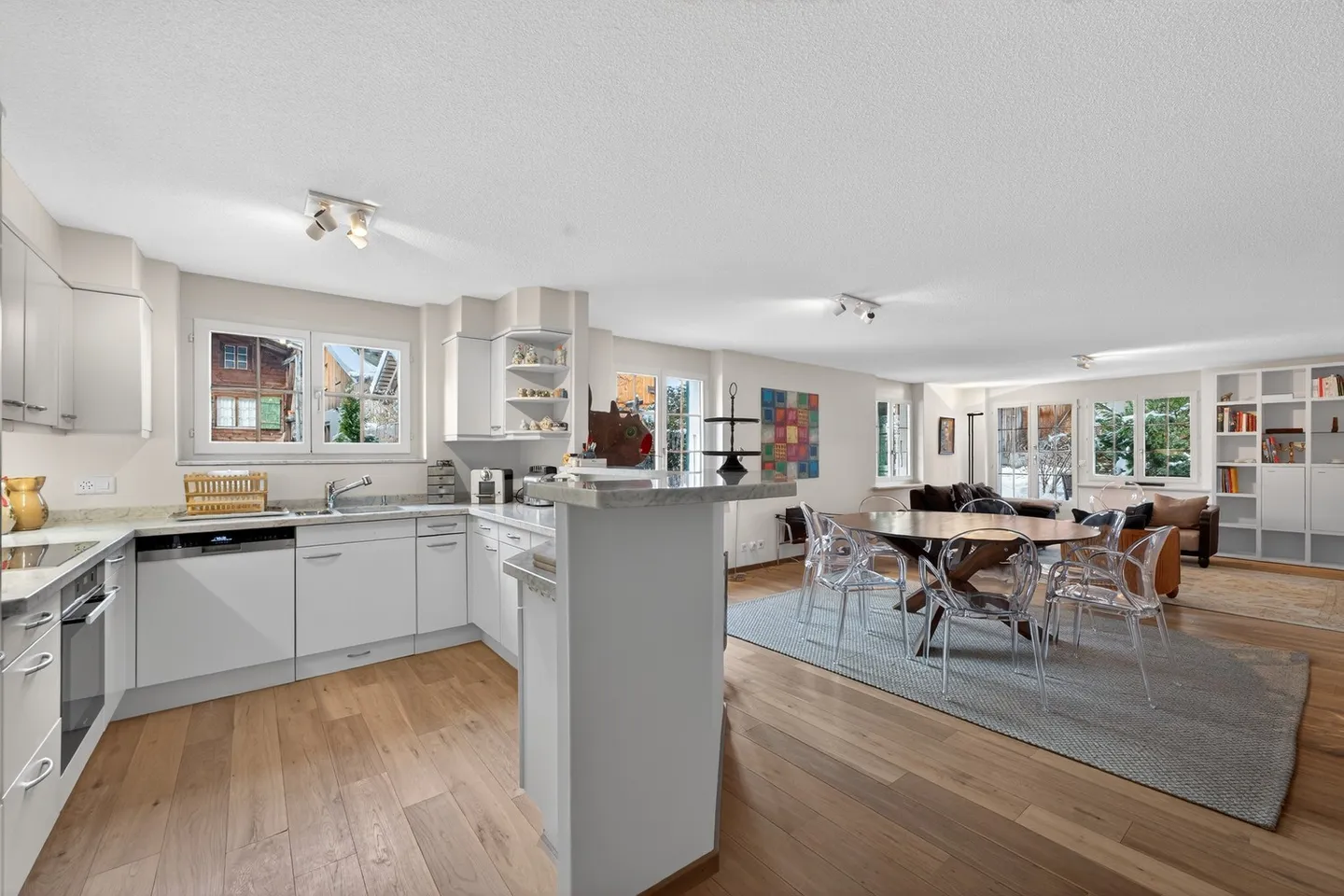 Appartement de 3½ pièces en propriété dans le centre historique du village de Saanen - Photo 8 sur 22