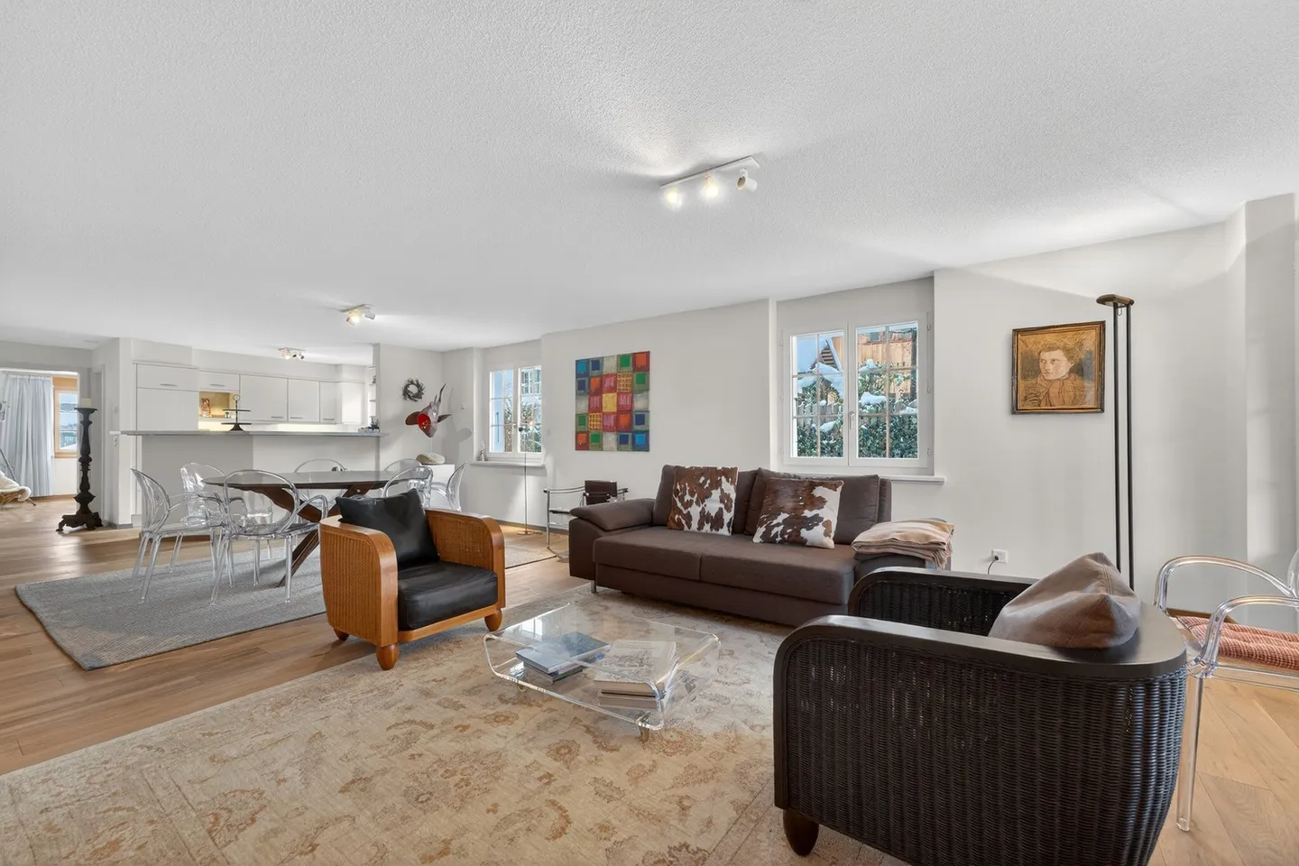 Appartement de 3½ pièces en propriété dans le centre historique du village de Saanen - Photo 5 sur 22