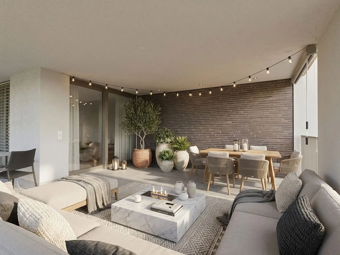 Modern apartment with lake view balcony - Photo 1 of 8