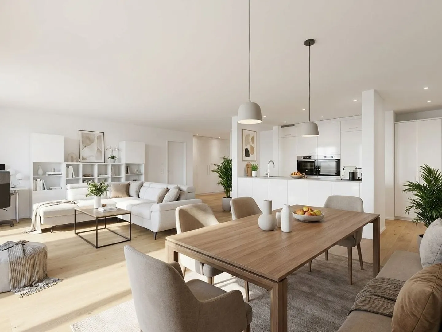 Modern apartment with lake view balcony - Photo 2 of 8
