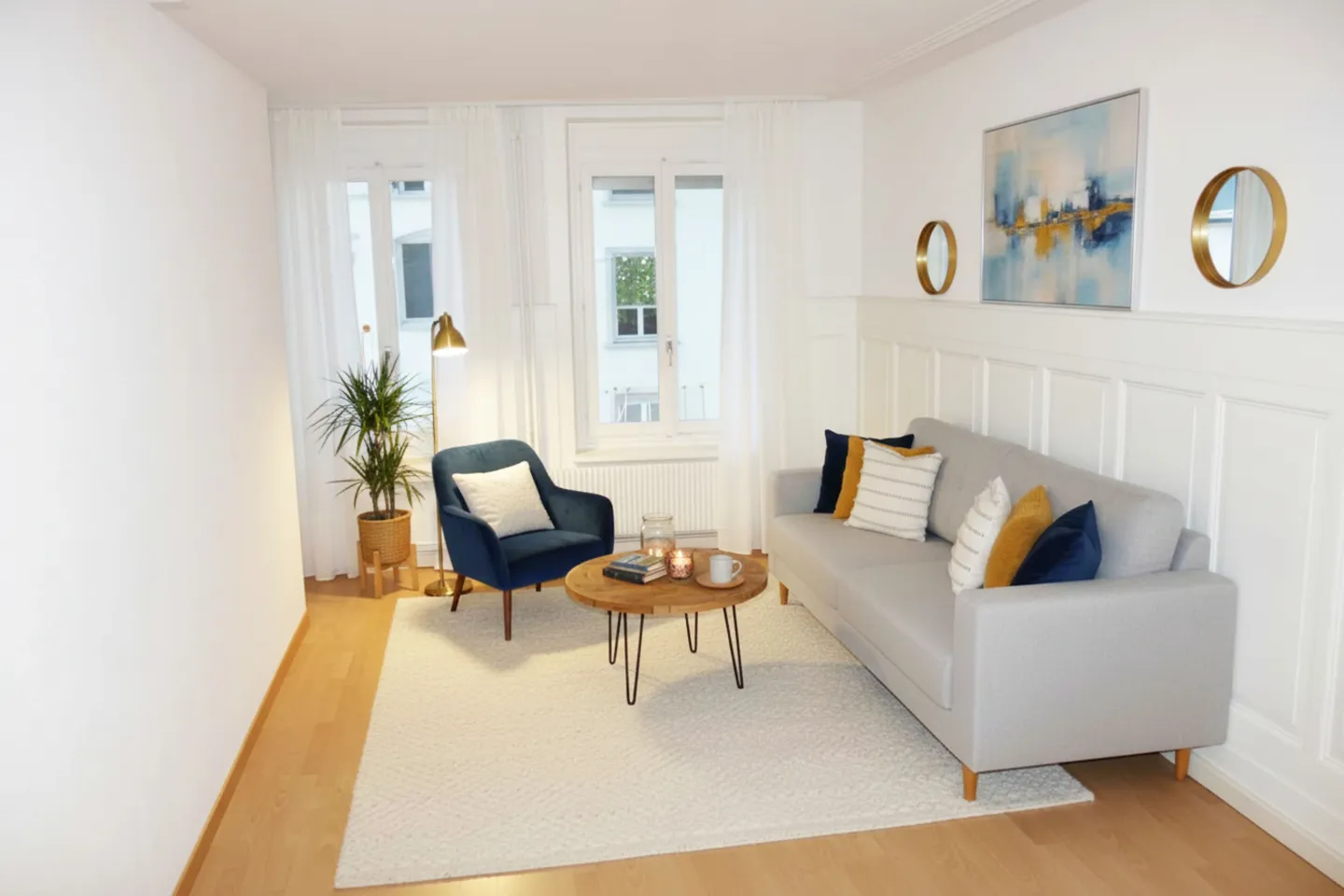 Helle 3.5-Zimmerwohnung im Zentrum - Foto 1 von 5