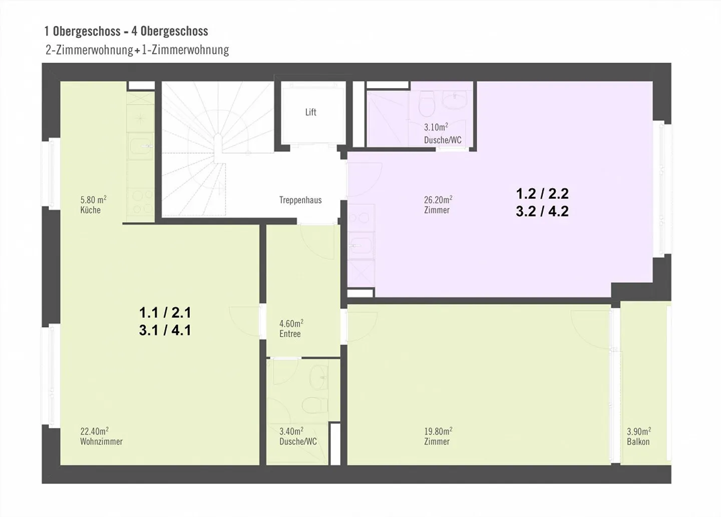 Moderne Wohnung in Basel - Foto 7 von 7
