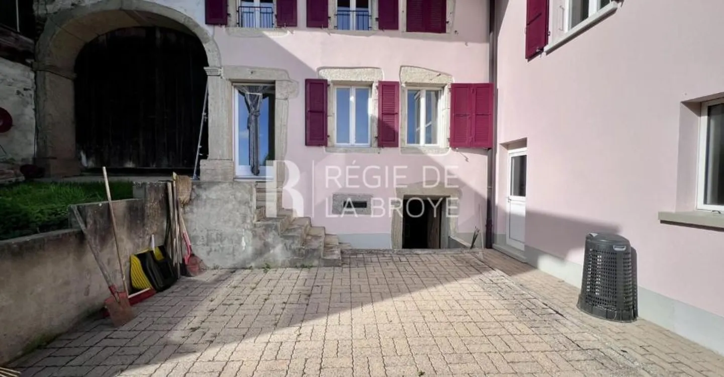 Appartement rénové de 2.5 pièces à Champtauroz - Foto 13 di 13