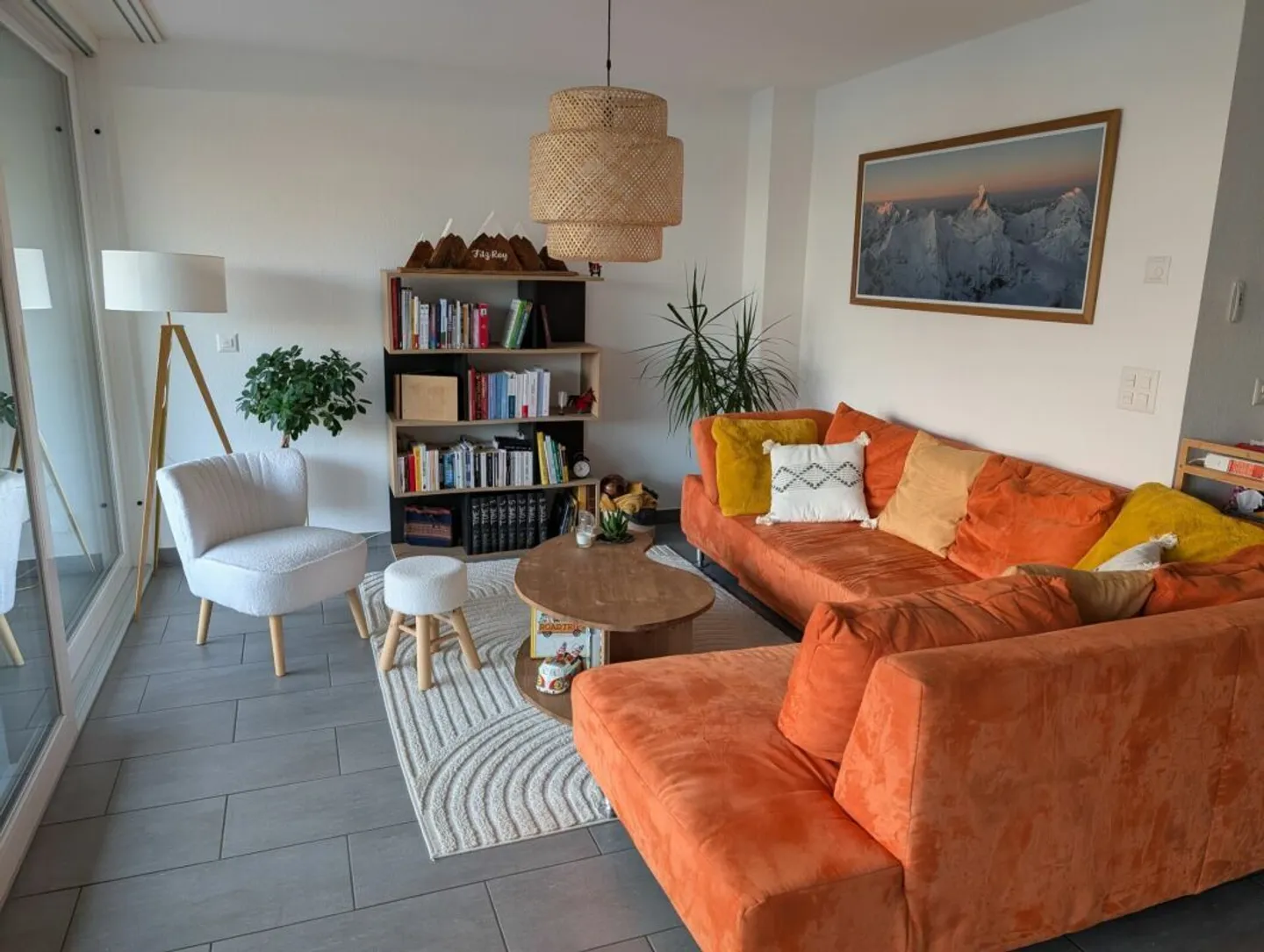 3.5 rooms on the ground floor with terrace and parking spaces - Photo 2 of 10