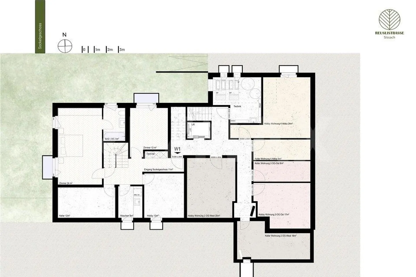 Moderne Maisonette in Sissach - Foto 3 von 7