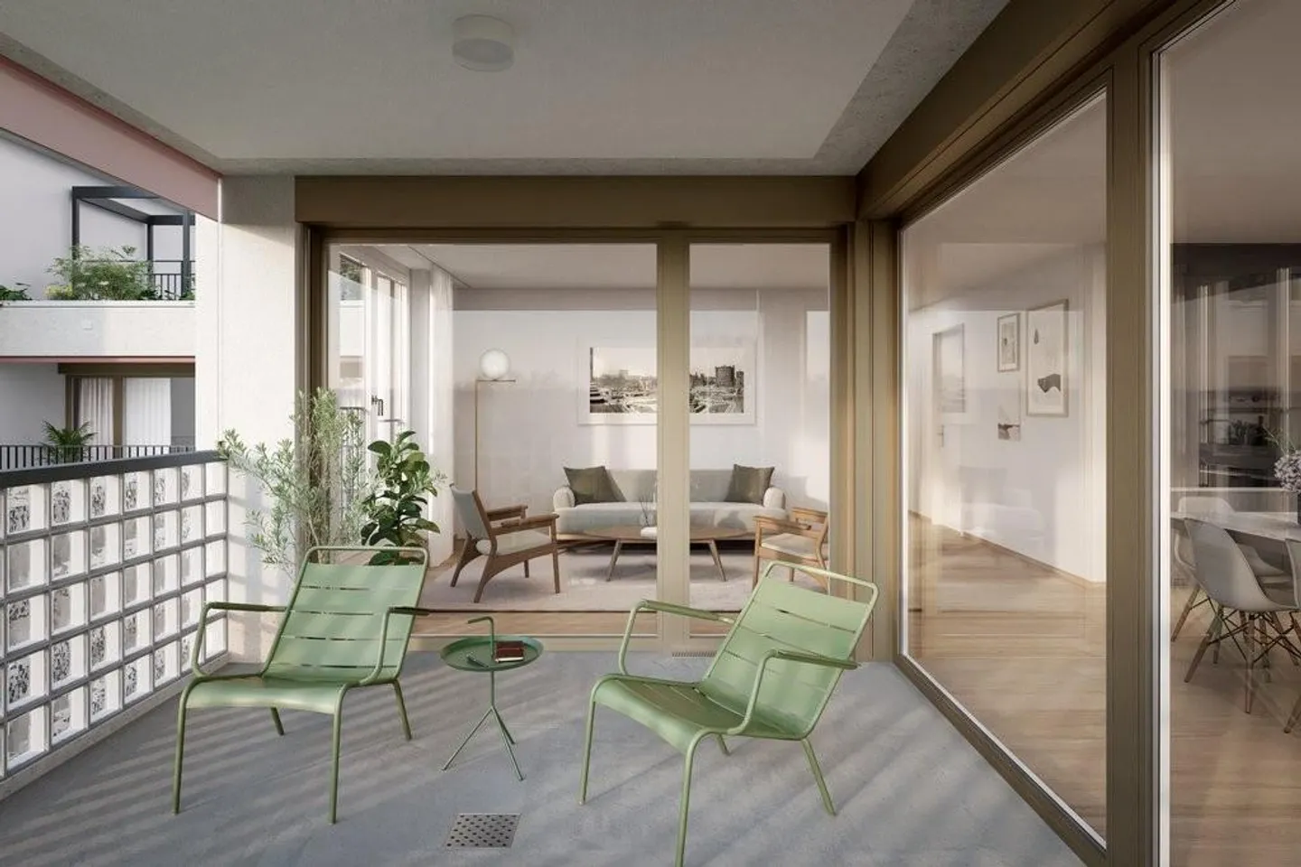 Modern 2.5 room apartment with spacious balcony in a central location. - Photo 6 of 6