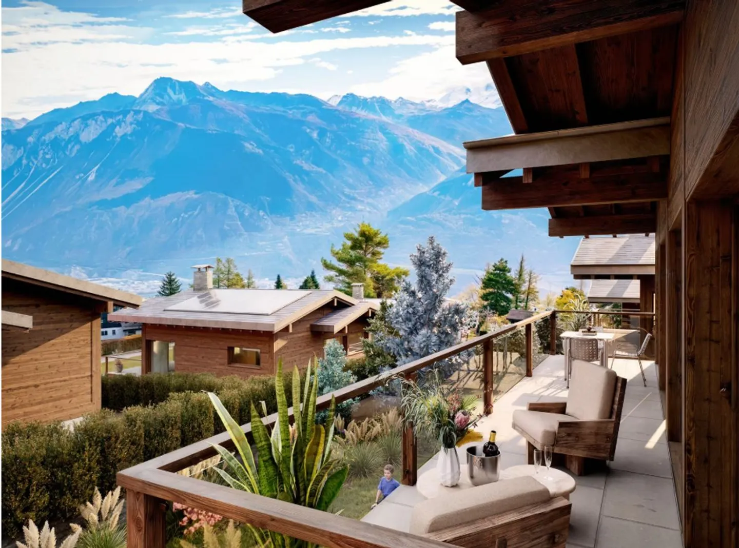Luxus-Chalets in Crans-Montana - Foto 5 von 8