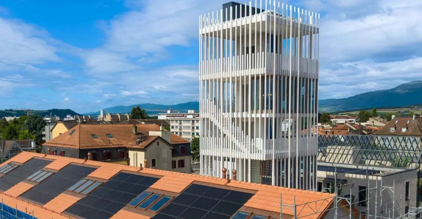 Unique Office in Yverdon Tower - Photo 5 of 12
