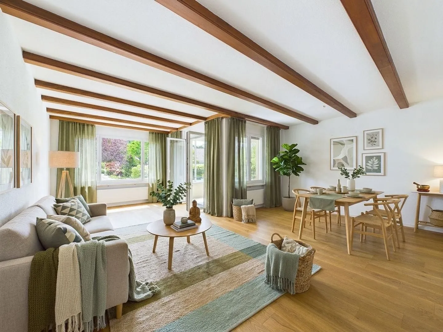 3.5 Room Apartment with Character Edge in Ebmatingen - Photo 1 of 12