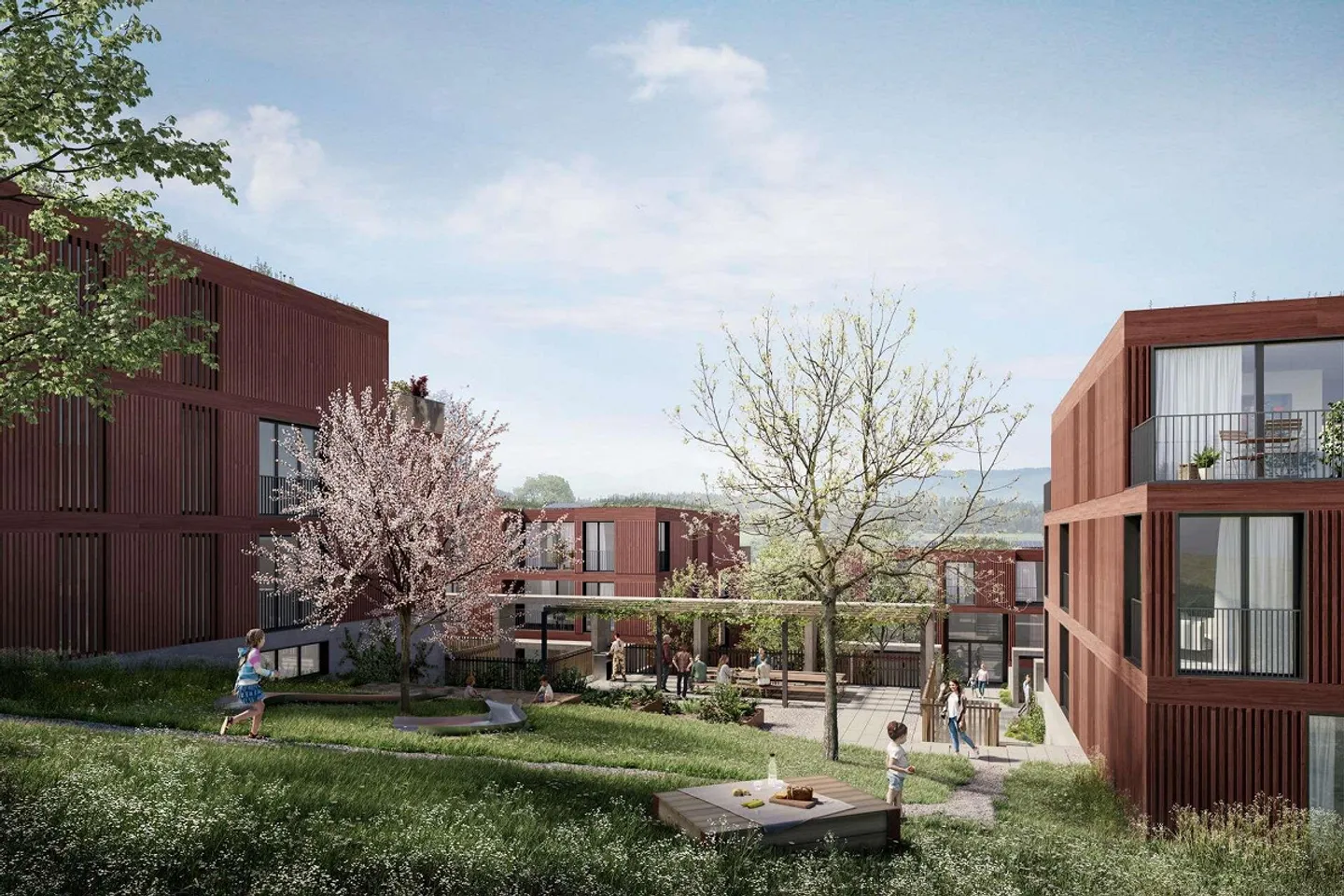 Condominiums spacieux avec espace vert - Photo 2 sur 8