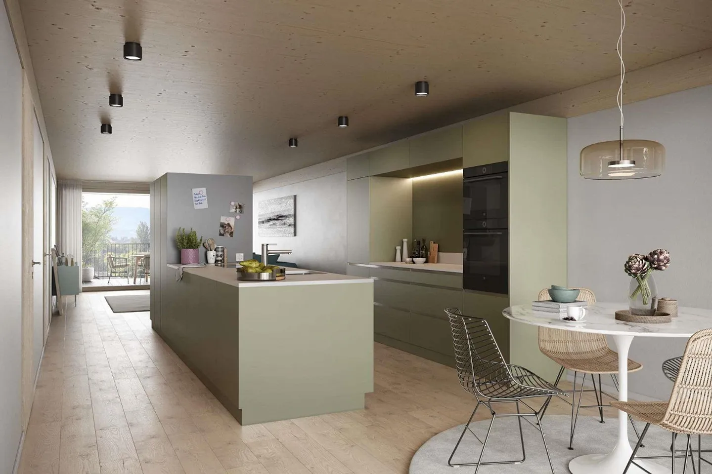 Condominiums spacieux avec espace vert - Photo 3 sur 8