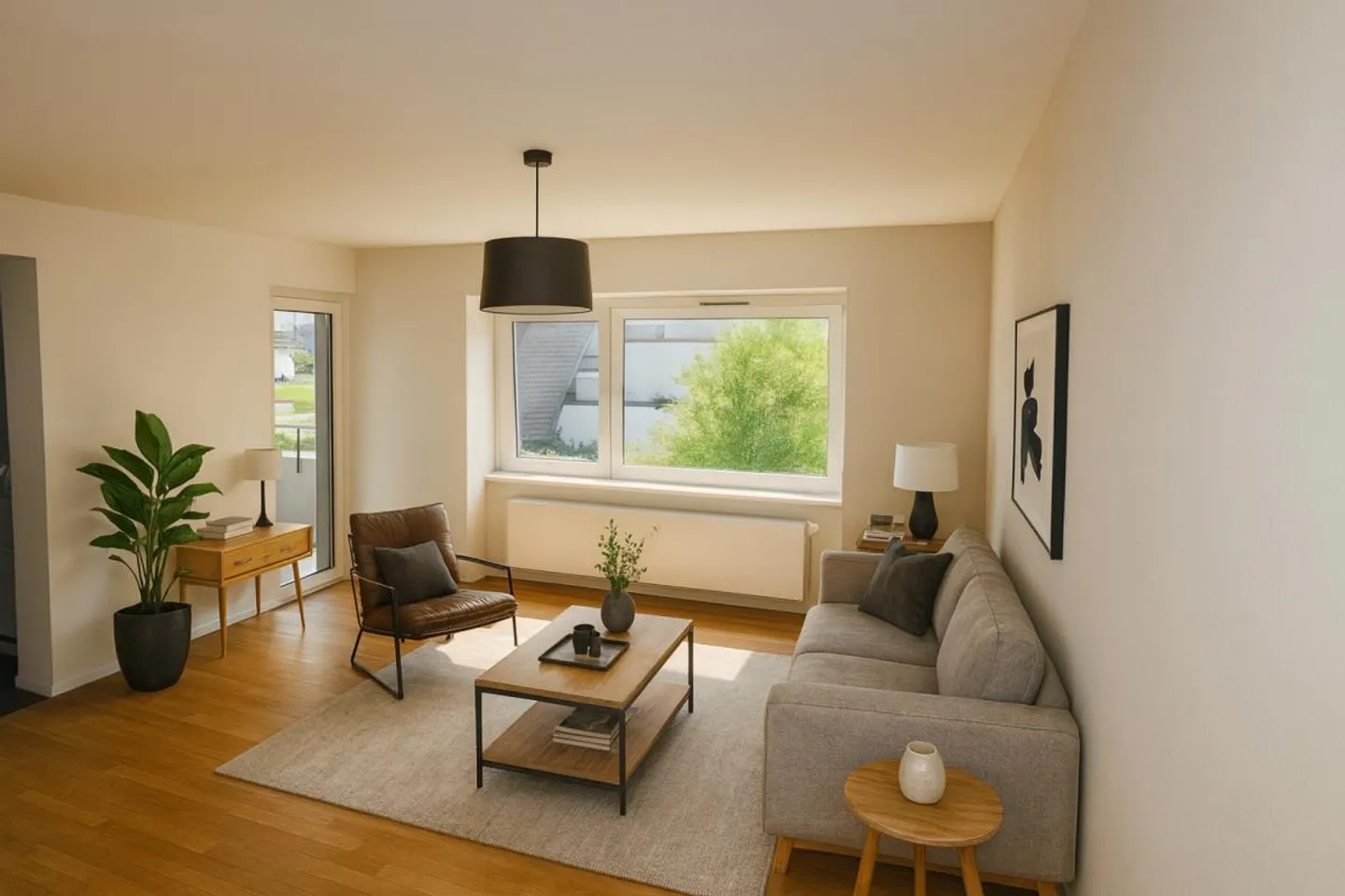 Modernes Apartment in Besmer - Foto 3 von 7